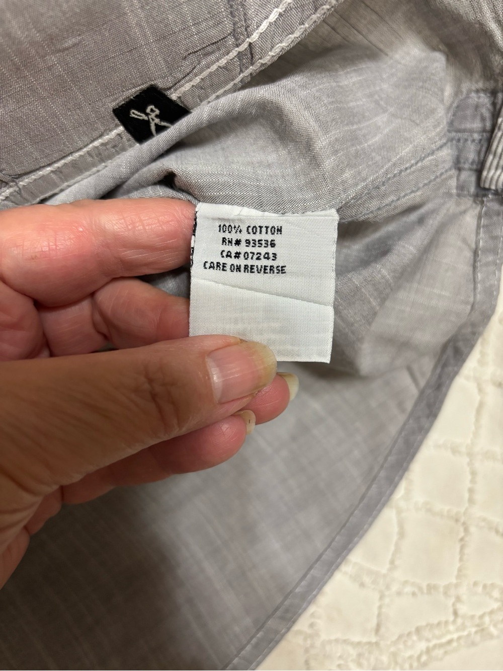 Marc Ecko Cut & Sew Gray Short Sleeve Snap Shirt - L - Picture 6 of 10